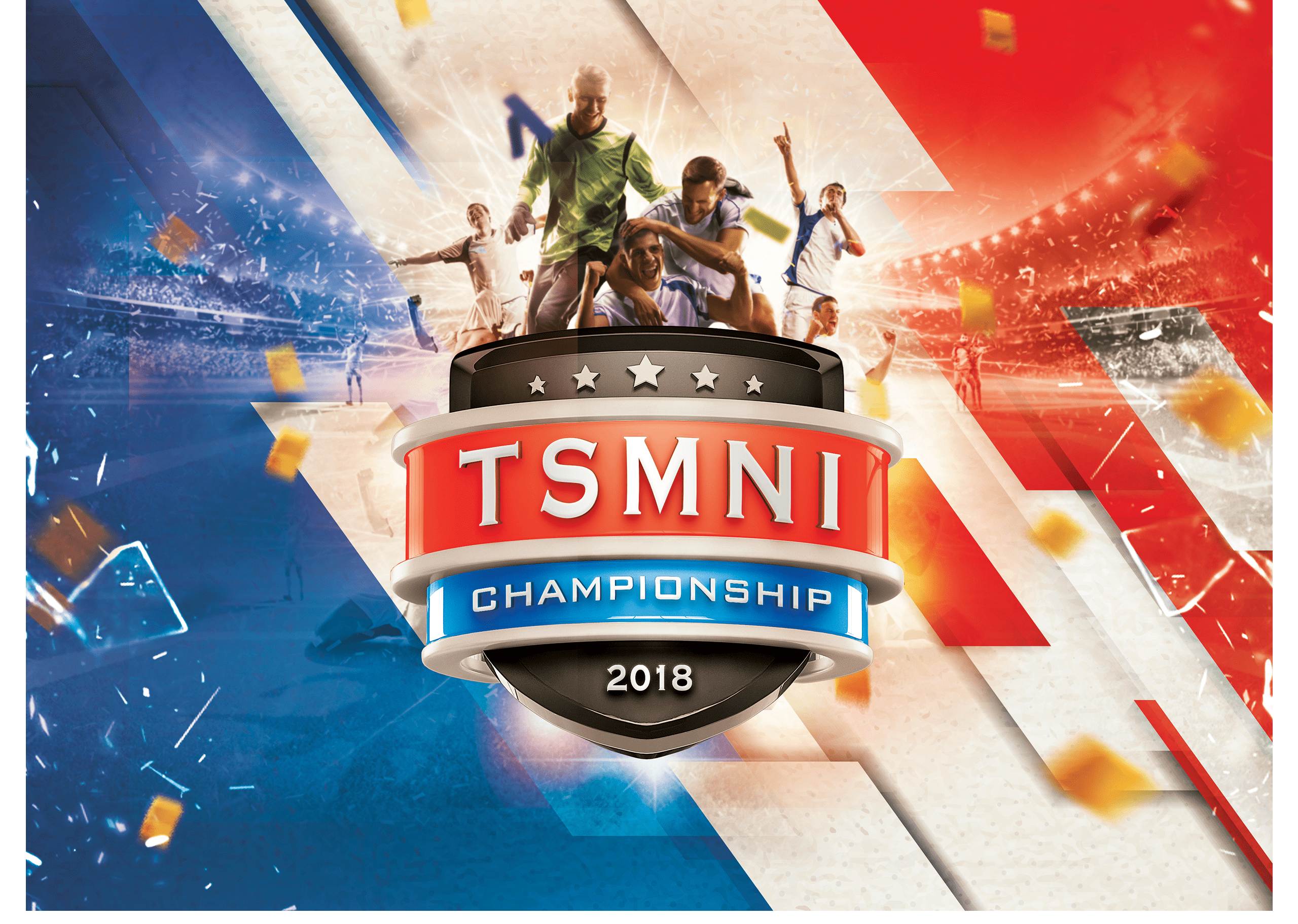 TSMNI Championship 2018 is an uptown sports annual sports event management. Futsal, Badminton, Netball and Volleyball tournament event branding