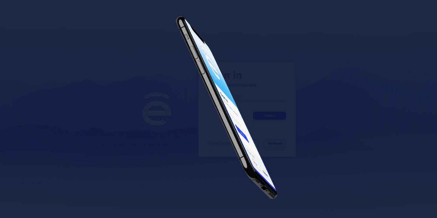 Minifolio for a customized community Anetu Progressive Web App - Mobile Tablet Responsive view