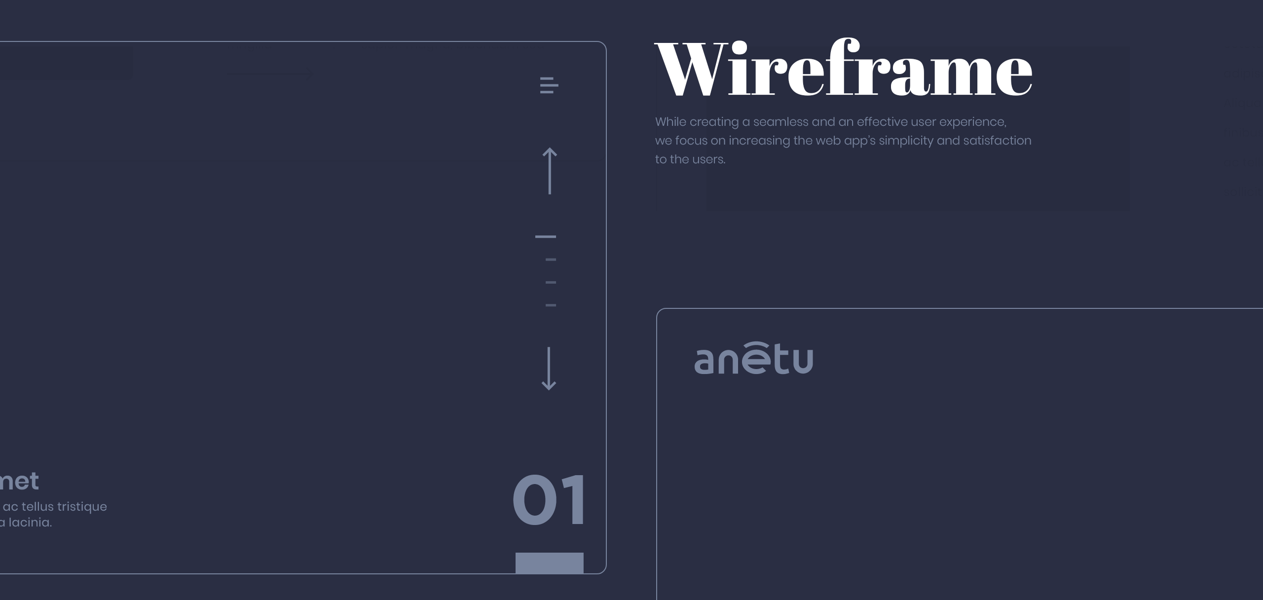 Minifolio for a customized community Anetu Progressive Web App - Mobile Tablet Responsive view