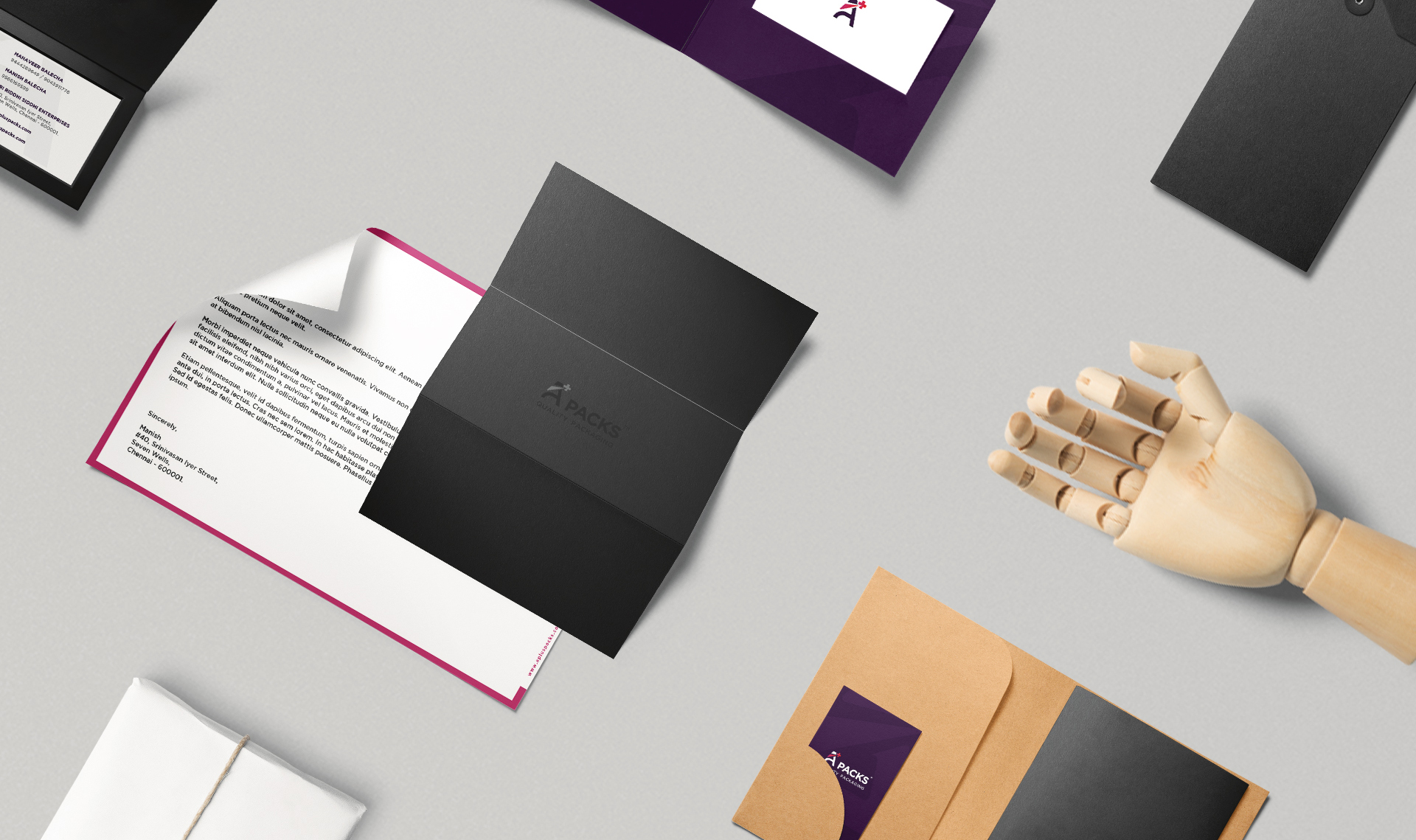 A Plus Packs - Packaging Company - Complete Corporate Branding