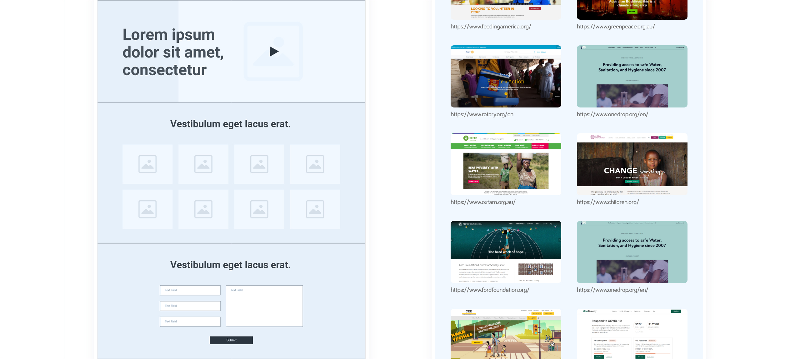 Non Profitable Organization reasearch about website and case study for FoCp, Finally created Web & Mobile UI/UX