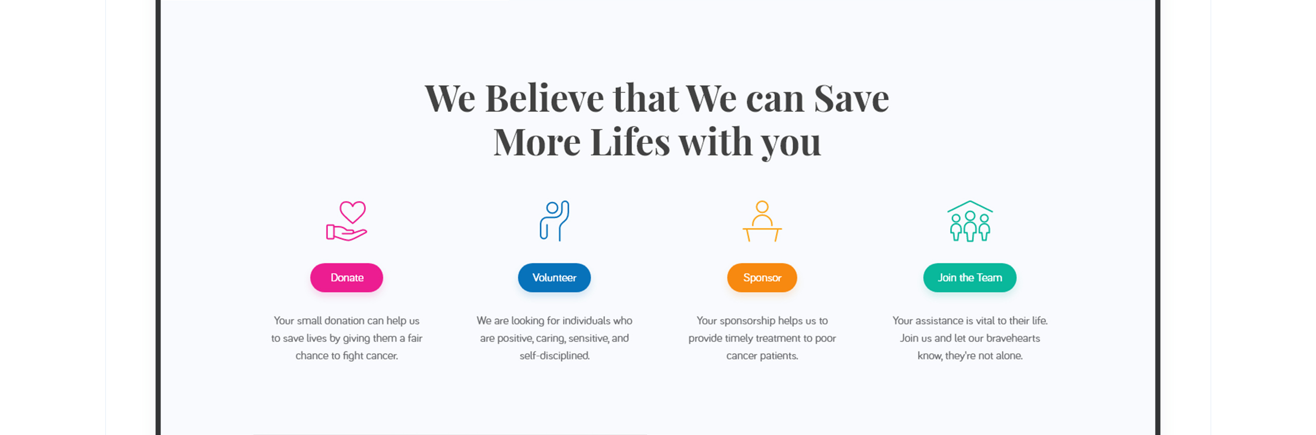 Non Profitable Organization reasearch about website and case study for FoCp, Finally created Web & Mobile UI/UX